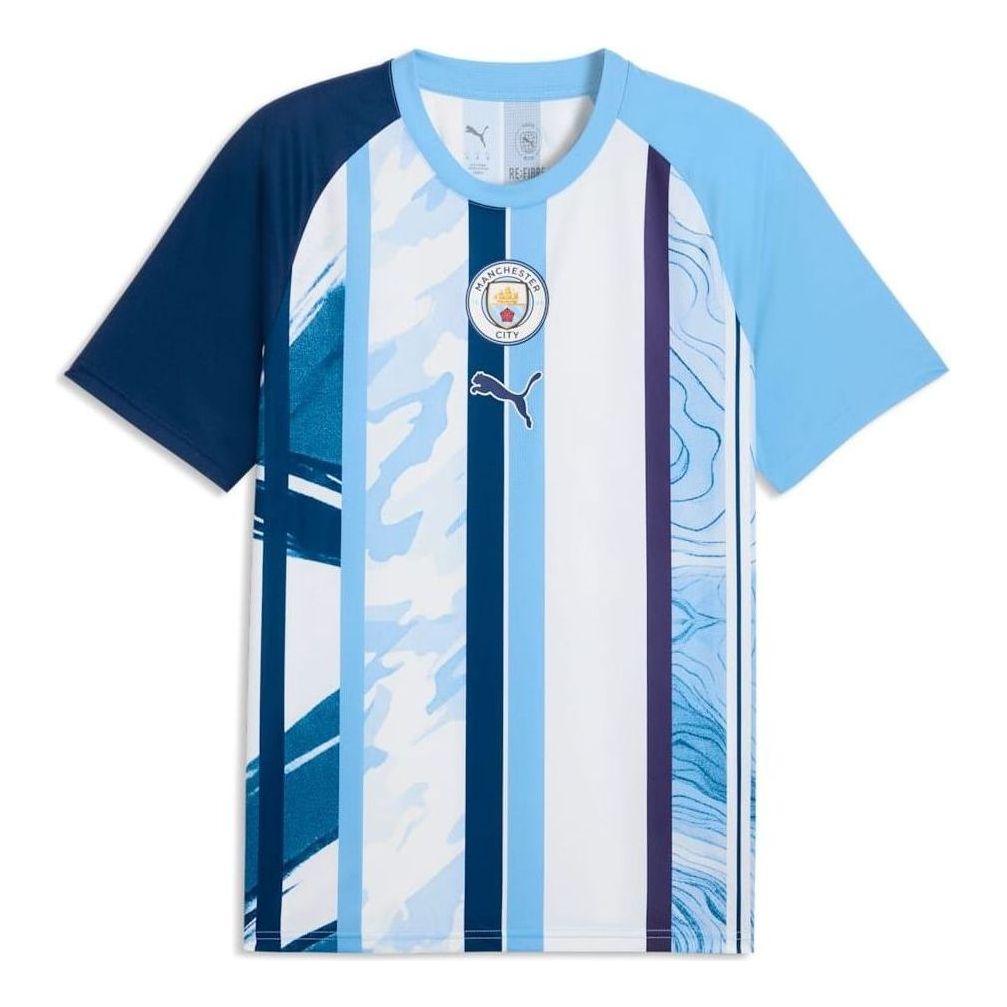 PUMA x Manchester City Warmup Jersey 'PUMA White Blazing Blue' 786251-06 - PUMA Professional Edition