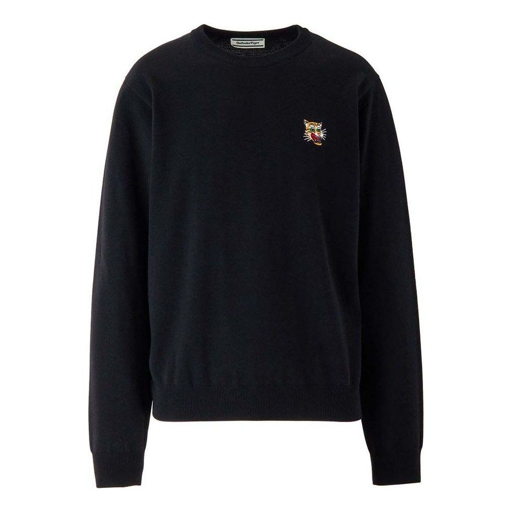 Onitsuka Tiger Embroidery Sweatshirt Black' 2183B396-001