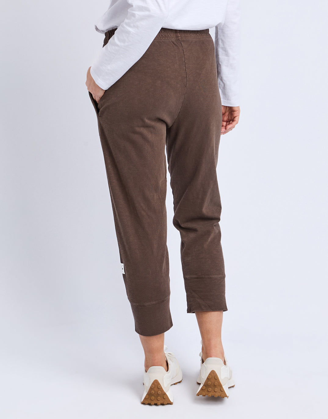 3/4 Brunch Pant - Coffee