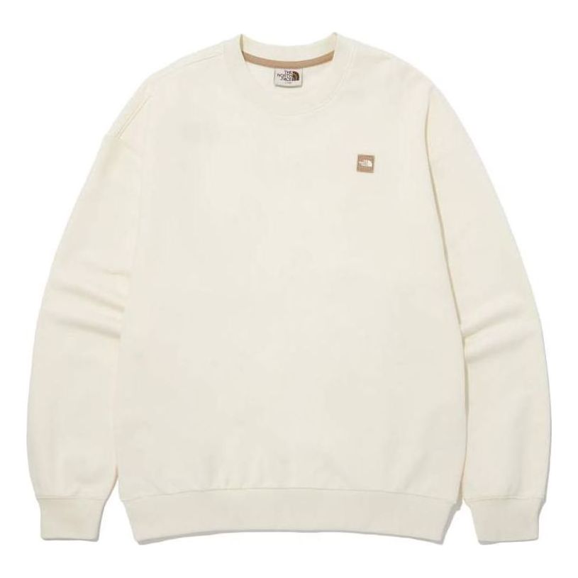 THE NORTH FACE Patch Crewneck Sweater 'Beige' NM5MP07M