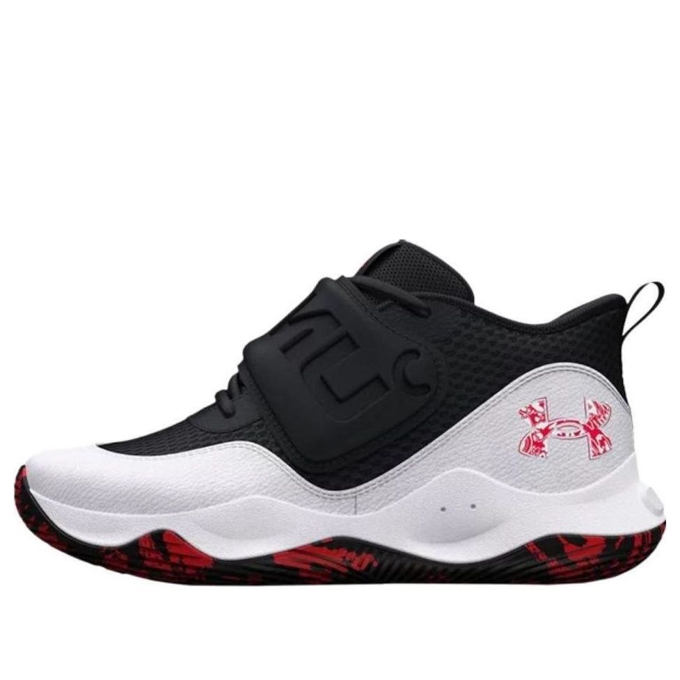 (GS) Under Armour Zone BB 2 'Black White' 3026637-003