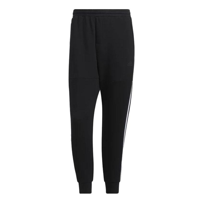 adidas Future Icons 3-Stripes Knit Pants 'Black' HE7445