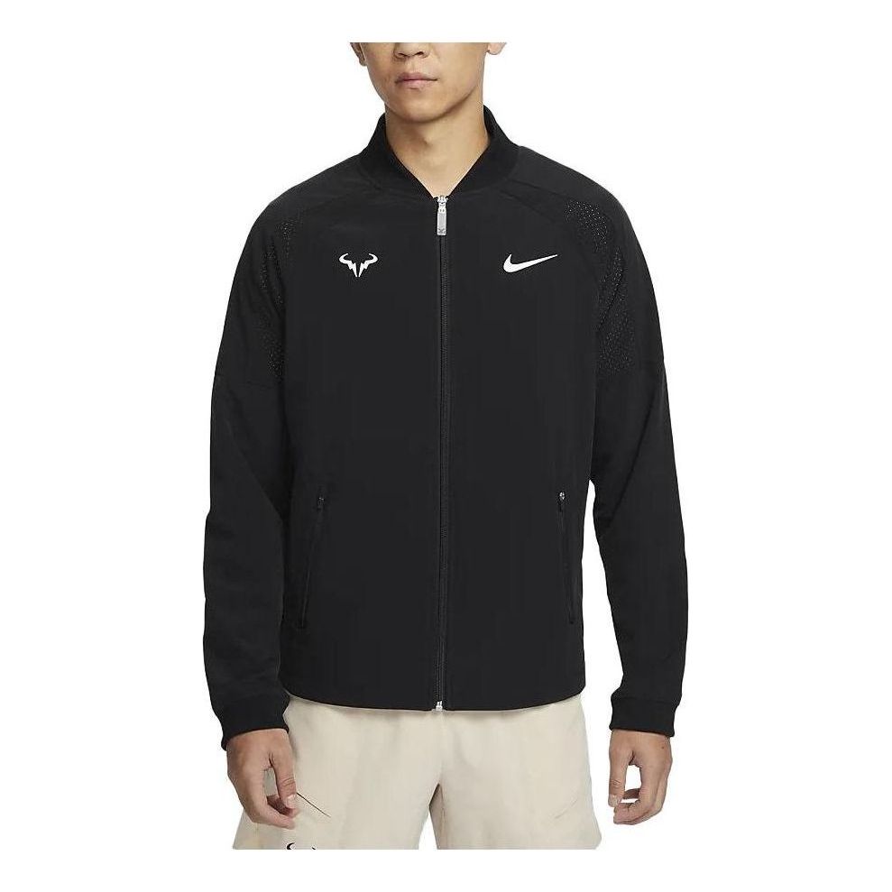 Nike Dri-Fit Rafa Tennis Jacket Asia Sizing 'Black' DV2886-010
