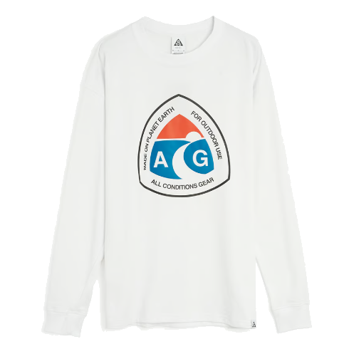 Nike x ACG Outdoor Sign Long-Sleeve Shirt 'White' DX9450-100