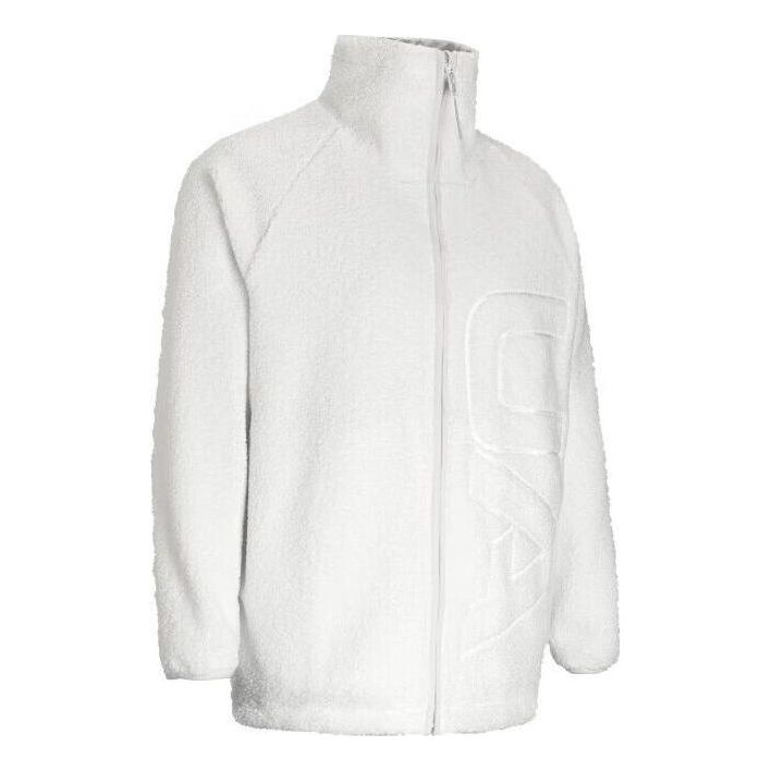 (WMNS) Under Armour UA Mission Reverse Bomber Jacket 'White' 1382150-112