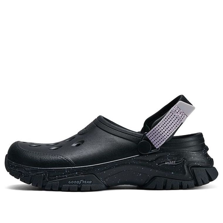 (WMNS) Skechers Foamies Arch Fit Outdoor 'Black' 111419-BLK