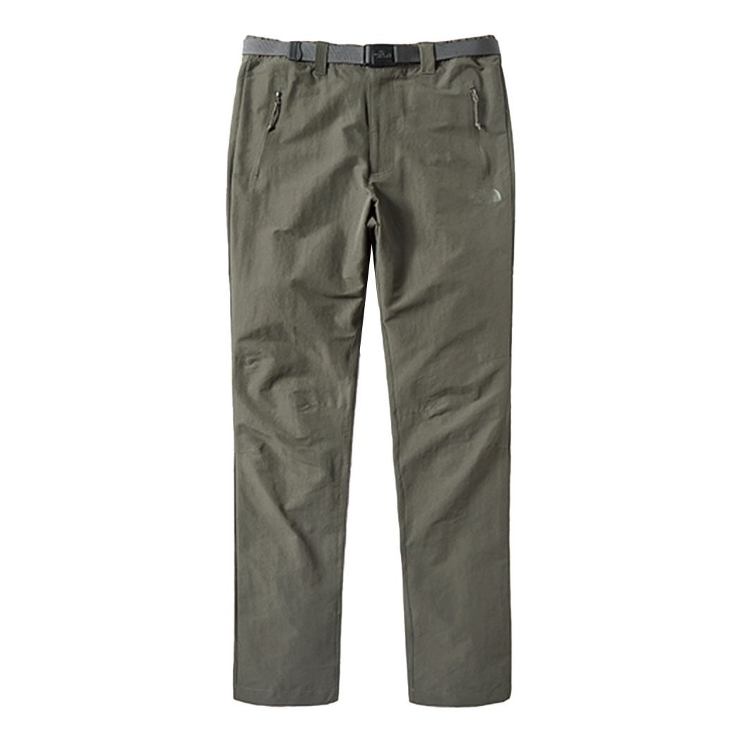 THE NORTH FACE Cotton Flat Trousers 'Olivegreen' NF0A4NH5-21L