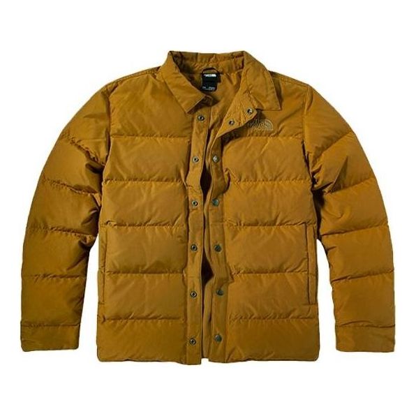 THE NORTH FACE Snow Down Mid Layer Jacket 'Brown' 4NBJ-173