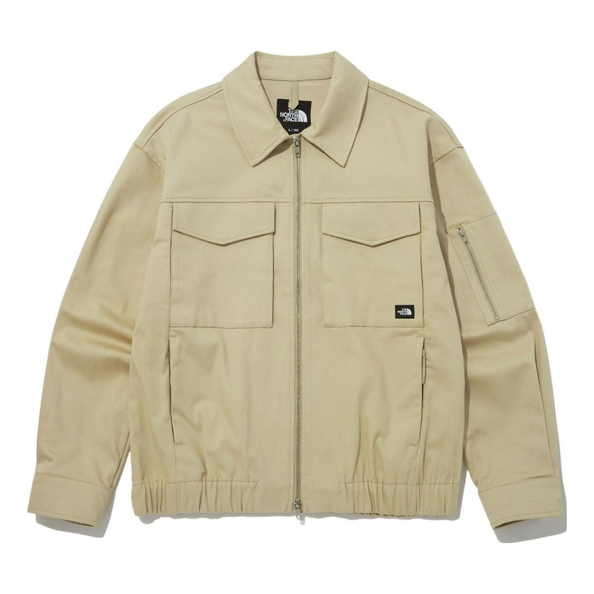 THE NORTH FACE All-Round Collar Bomber Jacket 'Beige' NJ3BP00B