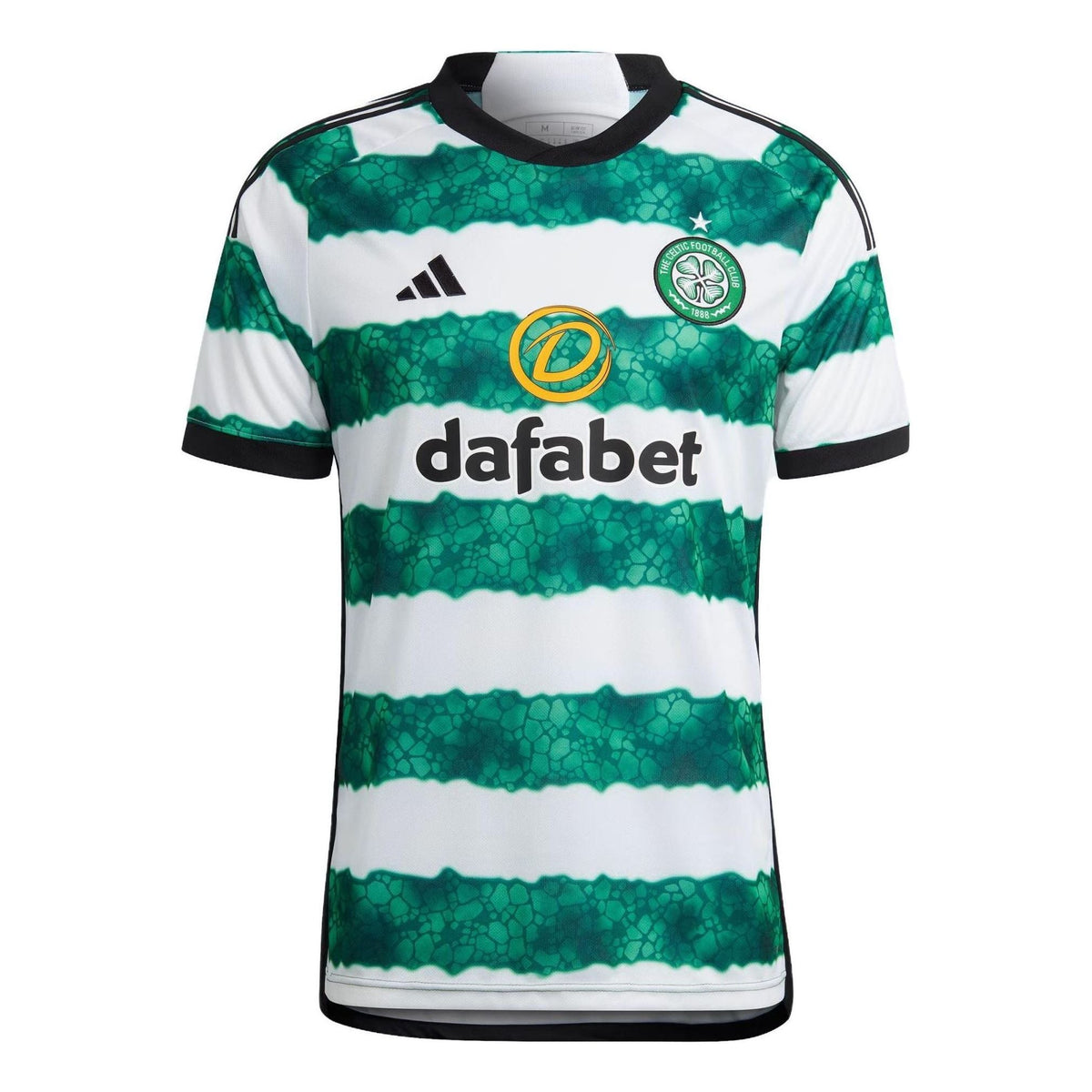 adidas Celtic FC 23/24 Home Jersey Asia Sizings Asia Sizing 'White Green' HY3343