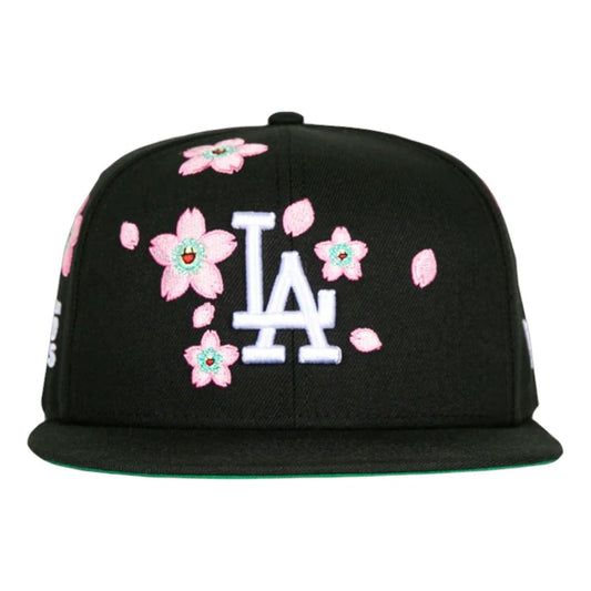 New Era x Takashi Murakami x MLB World Tour Tokyo Series 2025 New Era 59FIFTY Dodgers Fitted Hat 'Black' 22712-BLAC-DGRS