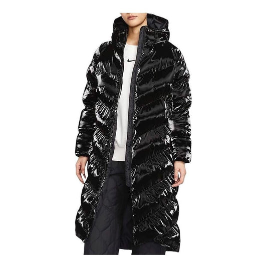 (WMNS) Nike Sportswear Therma-FIT Windpuffer Coat 'Black' FV7828-010