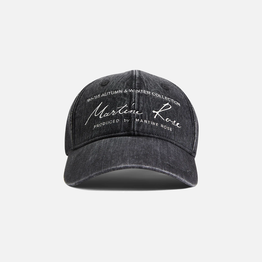 SIGNATURE CAP - WASHED BLACK