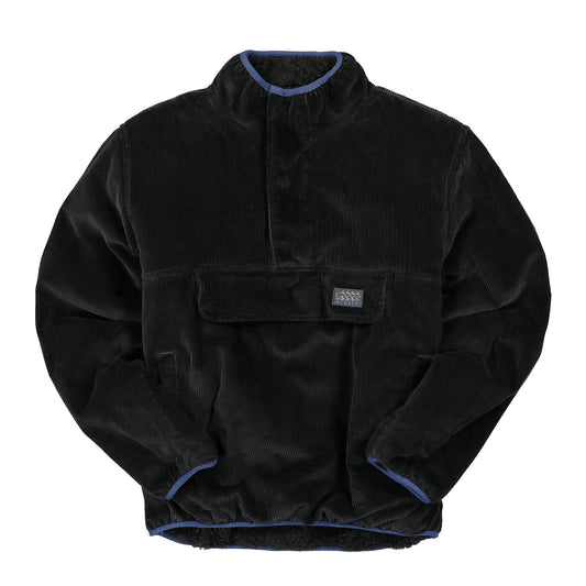 Corduroy Mock Pullover