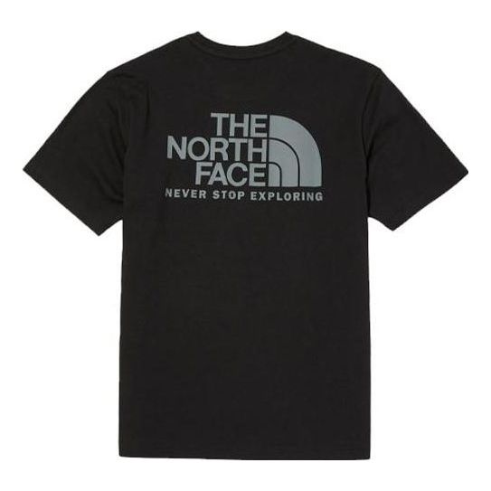 THE NORTH FACE Cotton Logo T-shirt 'Black' NT7UN06A
