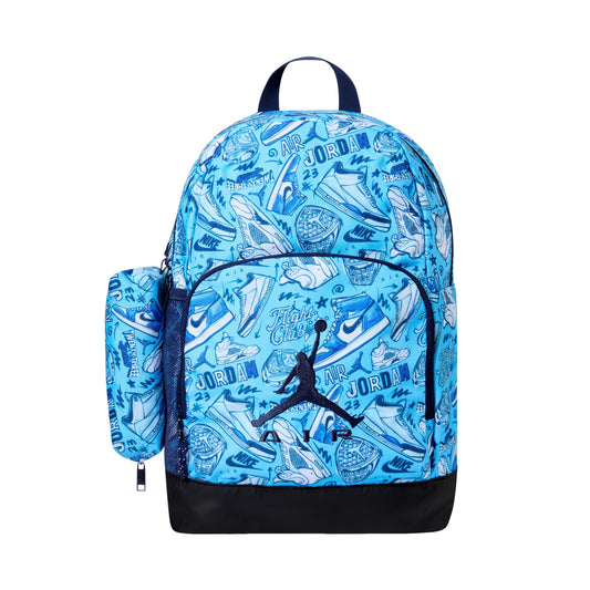 (GS) Jordan Air Raid Backpack 17L 'University Blue' 9A9250-B9F