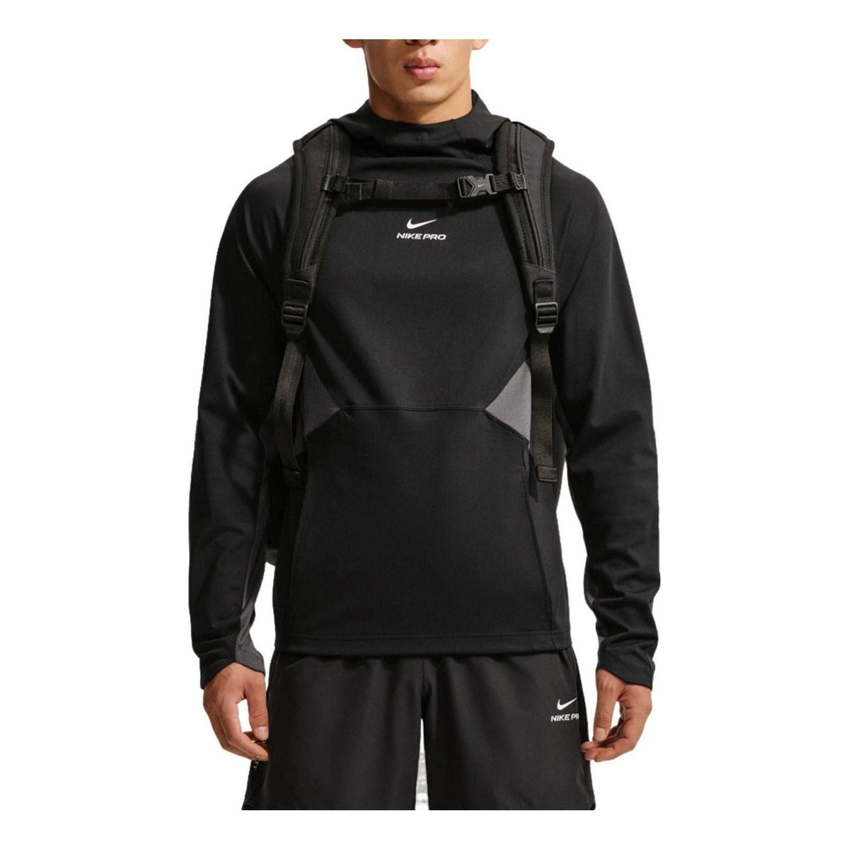 Nike Pro Fri-Fit Mid-Layer Top Asia Sizing 'Black' IM3628-010 - Nike Professional Edition