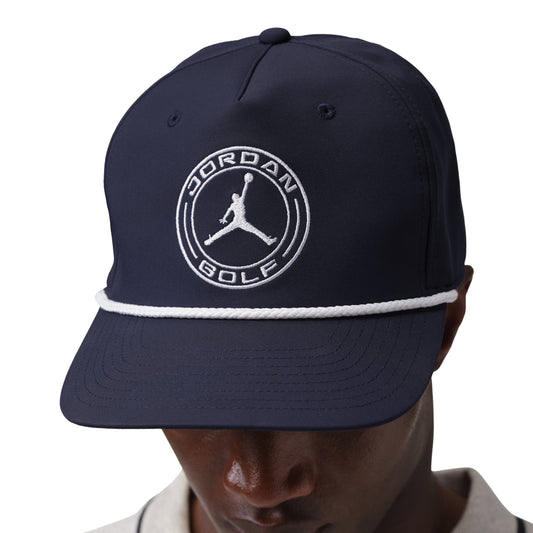 Jordan Pro Structured Dri-FIT Flat-Brim Golf Hat 'Obsidian Kelly Green White' IM4540-451