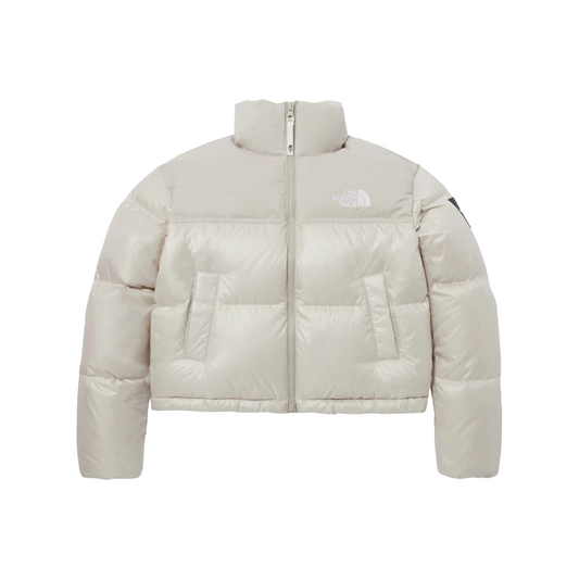 (WMNS) The North Face White Label Novelty Nuptse Down Jacket Asia Sizing 'Cream Beige' NJ1DP85K