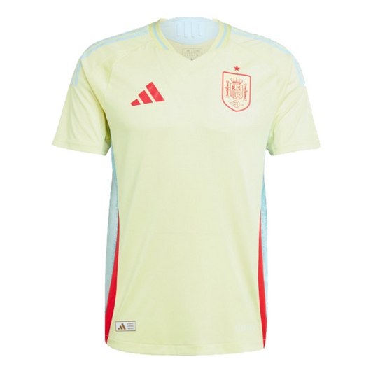 adidas Spain 24 Away Authentic Soccer Asia Sizing 'Yellow' IS9034