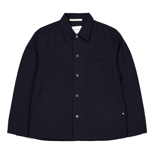 Pelle Waxed Nylon Insulated Ja Dark Navy