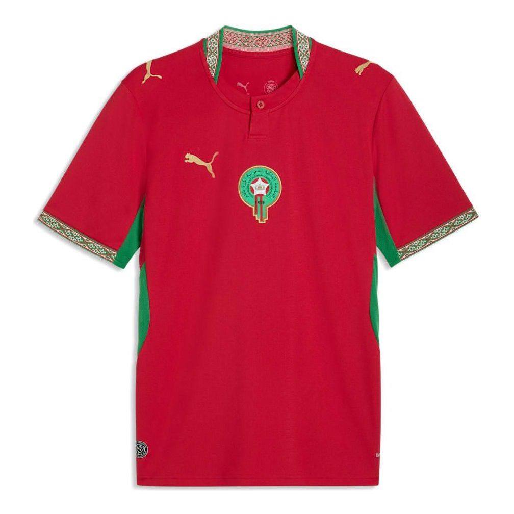 PUMA Morocco Home Jersey 2026 'Fast Red Victory Gold' 783317-01