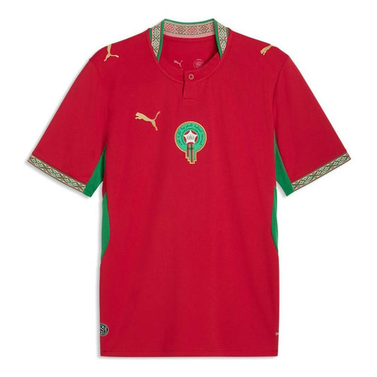 PUMA Morocco Home Jersey 2026 'Fast Red Victory Gold' 783317-01