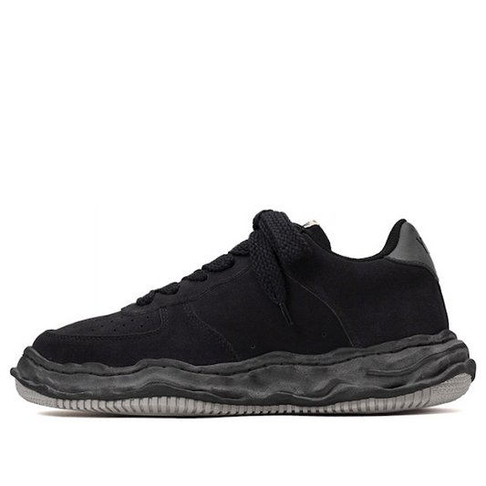 Maison MIHARA YASUHIRO Wayne Brushed Suede Low 'Black' A09FW715-BLACK