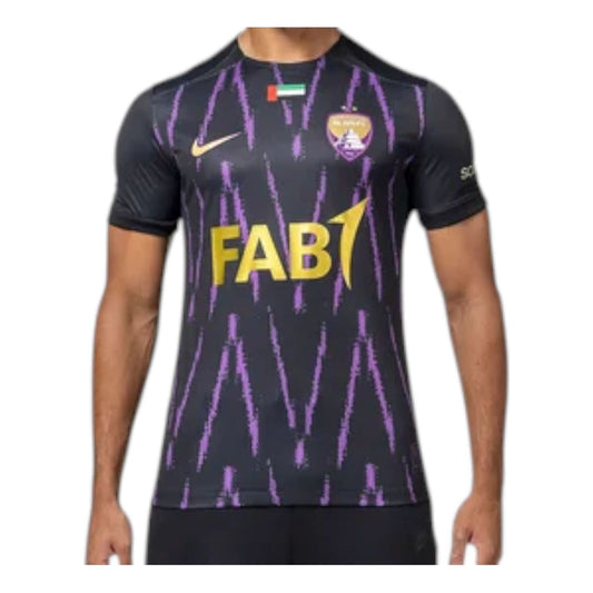 Nike Al Ain FC 24/25 Home Jersey 'Black Purple' FD7767-010