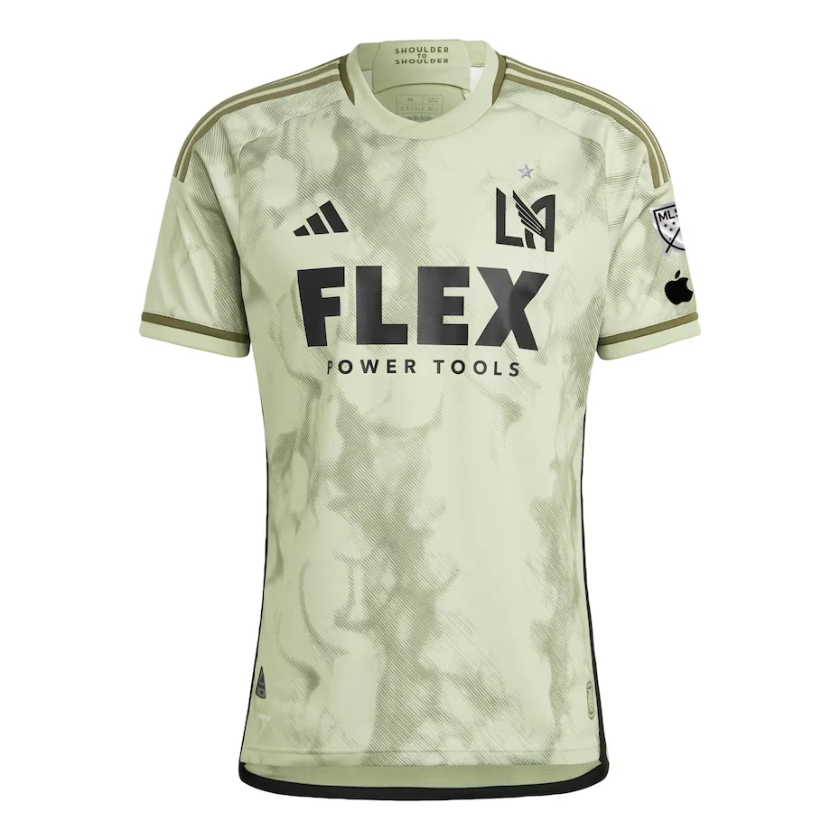 adidas Los Angeles FC 23/24 Away Authentic Asia Sizing 'Green' IN2459