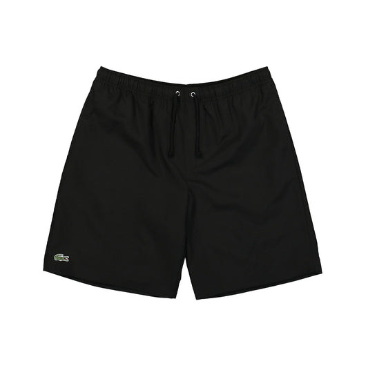 Solid Diamond Weave Taffeta Shorts