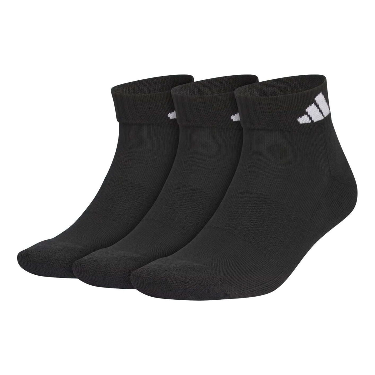 adidas Cushioned Sportswear Ankle Socks 3 Pair Pack 'Black' JC9271 - adidas Professional Edition