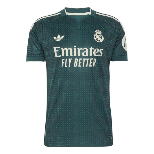 adidas Real Madrid 26/27 Away Authentic Jersey 'Aurora Ivy' JZ7205