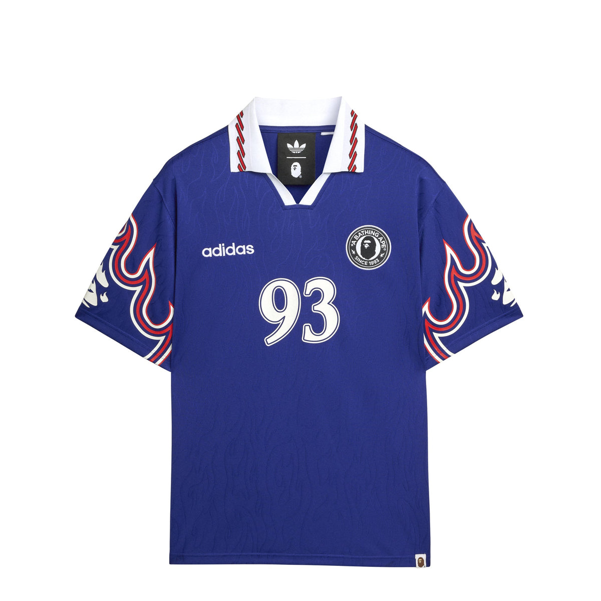 Adidas	x Bape Short Sleeve Flame Jersey
