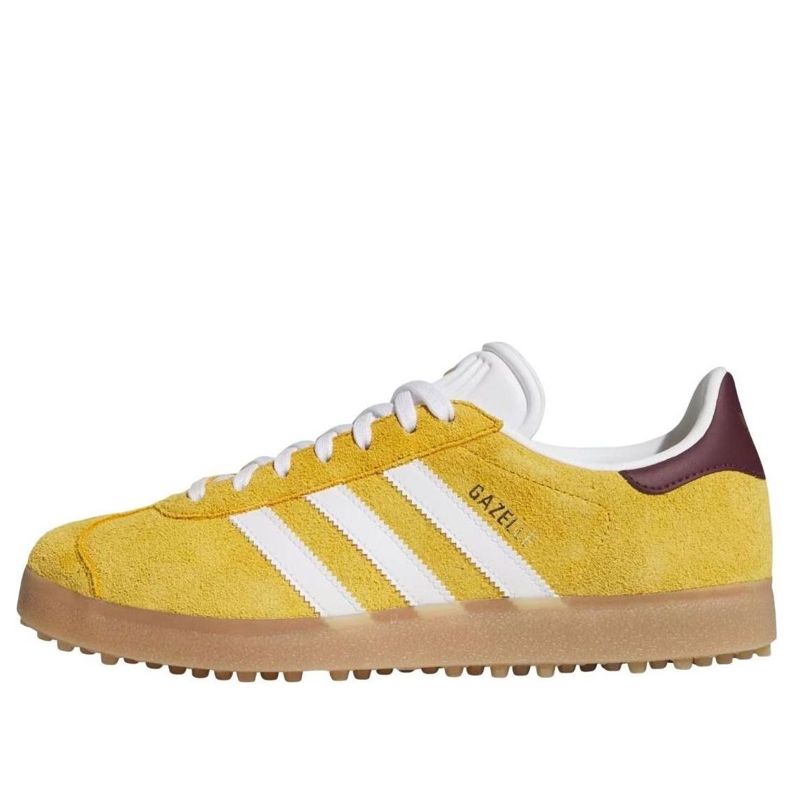 adidas Gazelle Golf 'Victory Gold Cloud White Maroon' KJ8220 - adidas Professional Edition