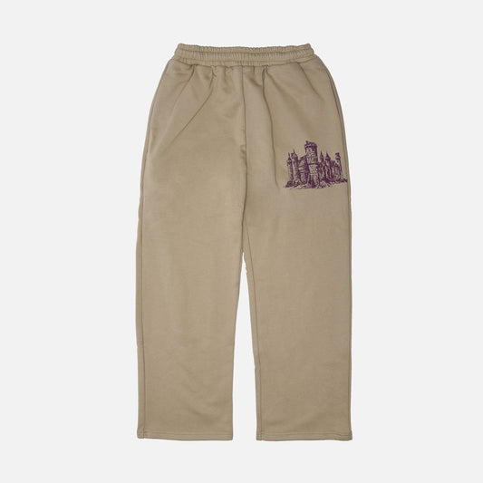 DA CASTLE SWEATPANTS - LIGHT OLIVE