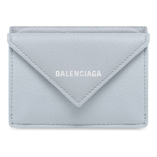 (WMNS) Balenciaga Papier Mini Wallet 'Blue' 391446DLQ0N4005