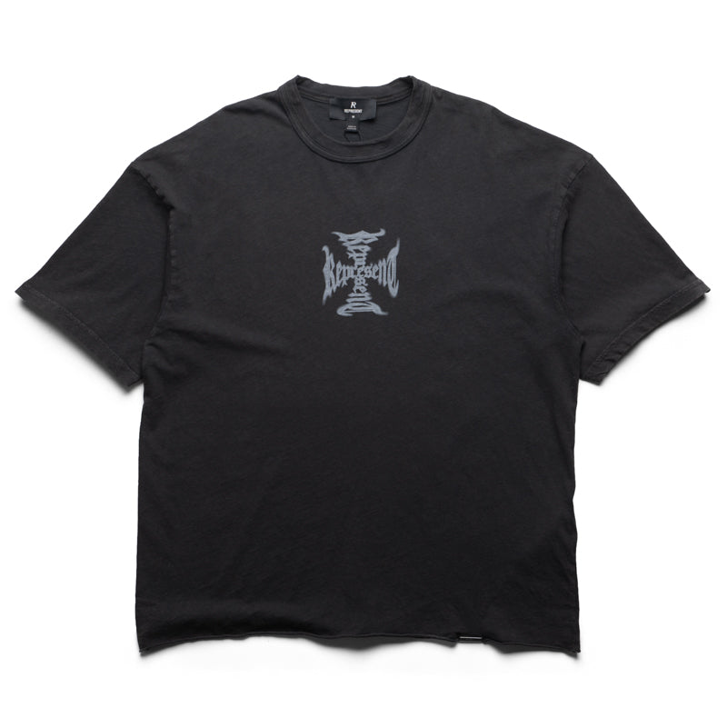 Represent MH Tee V2 - Faded Black