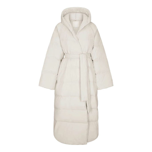 (WMNS) The North Face x SKIMS FW25 Nuptse Wrap Parka 'Bone' NF0A8JJB-I3S
