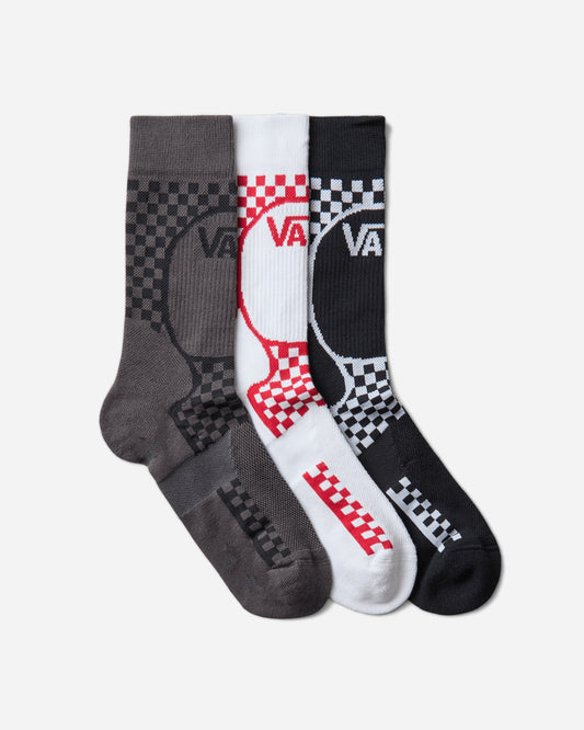 Act of Disagreement Checker Socks Black