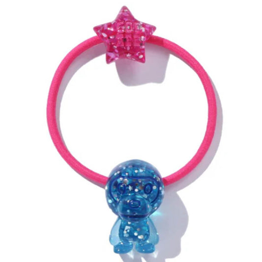 Baby Milo Glitter Acrylic Rubber Band Set - Sax