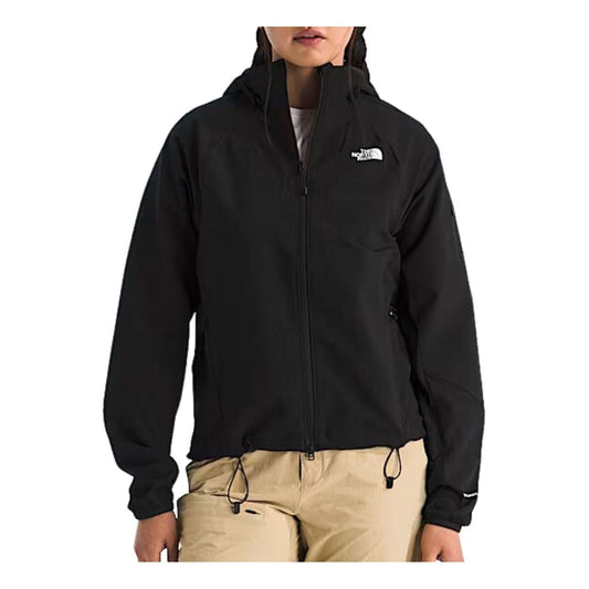 (WMNS) The North Face Tek Approach FUTUREFLEECE™ Hooded Jacket 'TNF Black' NF0A8EUNJK3