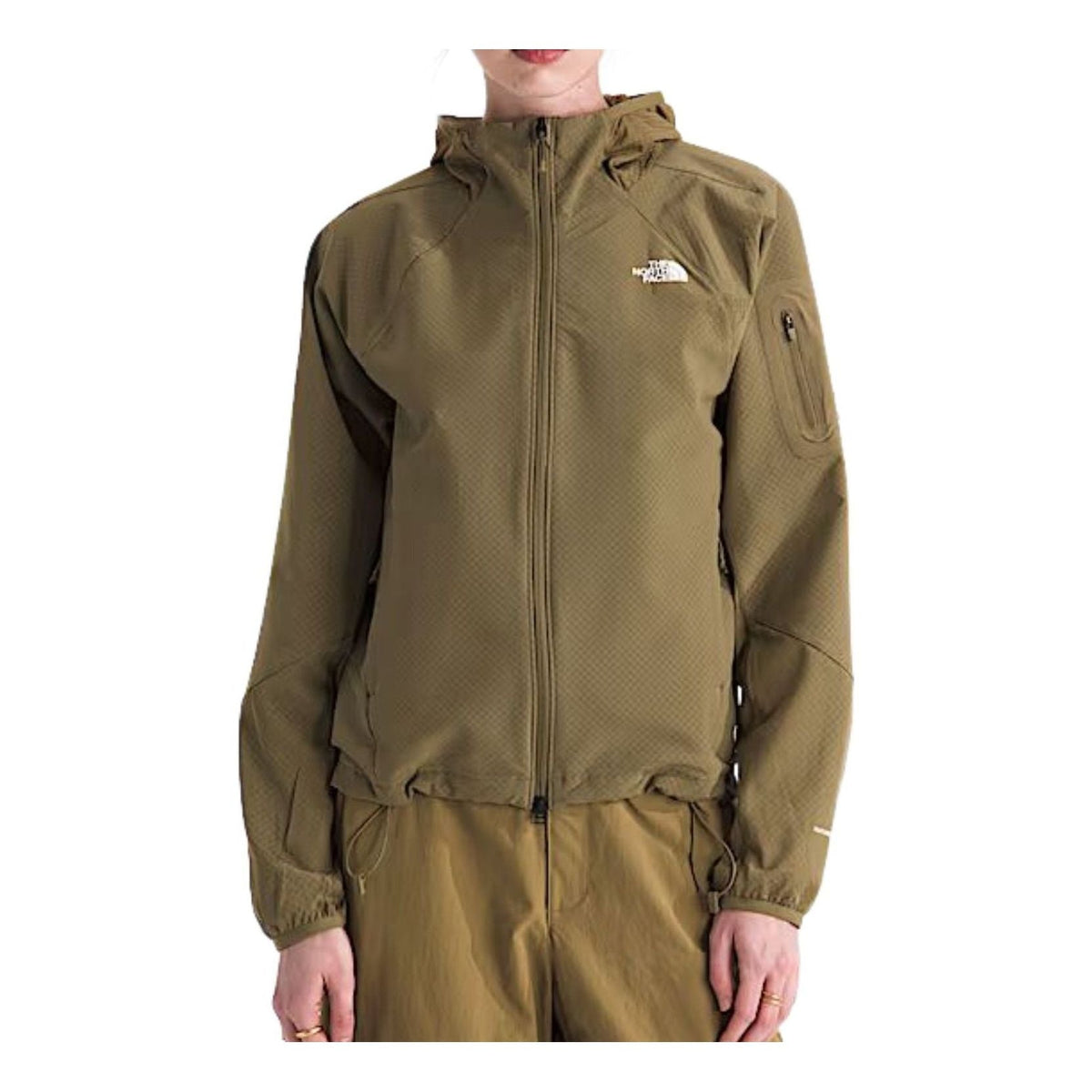 (WMNS) The North Face Tek Approach FUTUREFLEECE™ Hooded Jacket 'Cedar' NF0A8EUN2EL