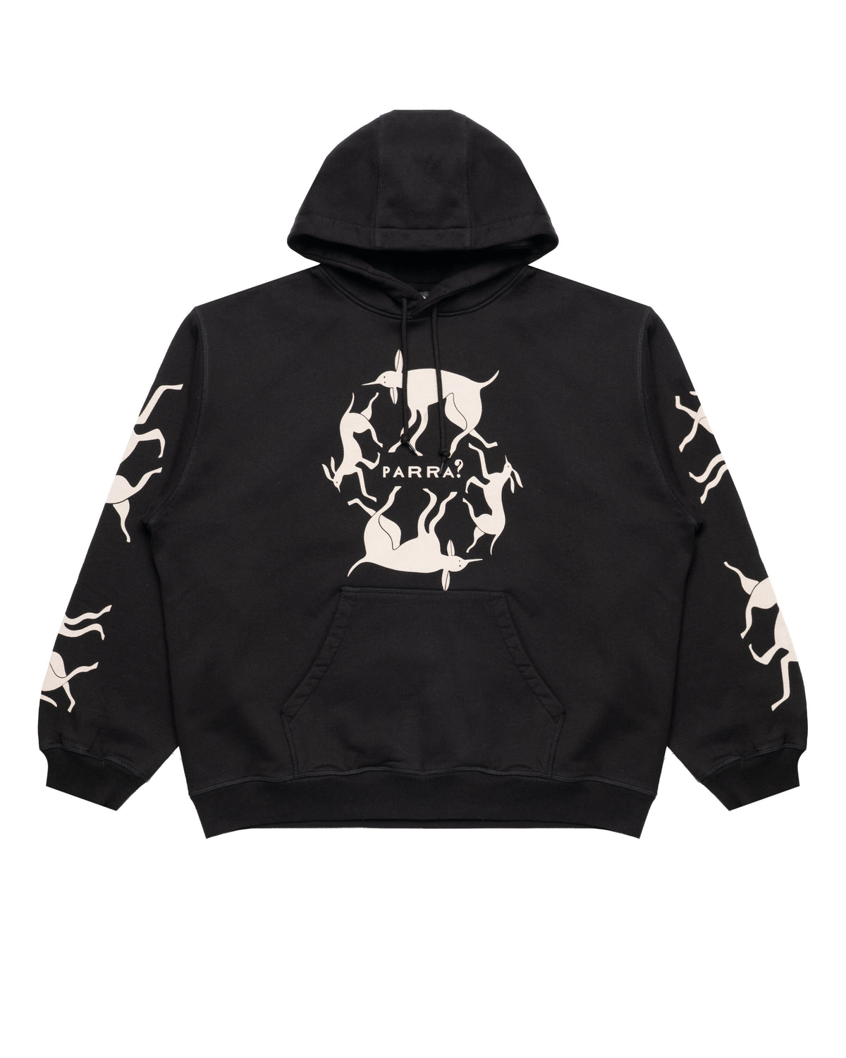 by Parra Non grand cafe hooded sweatshirt