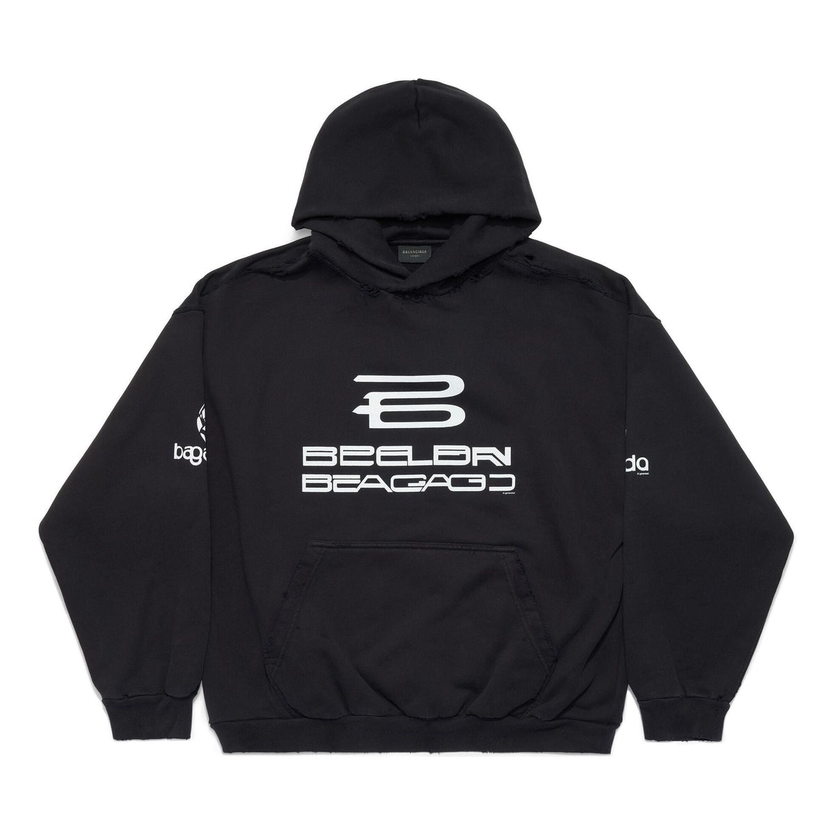 Balenciaga Ai Generated Hoodie 'Black White' 767877TQVF99034