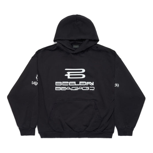 Balenciaga Ai Generated Hoodie 'Black White' 767877TQVF99034