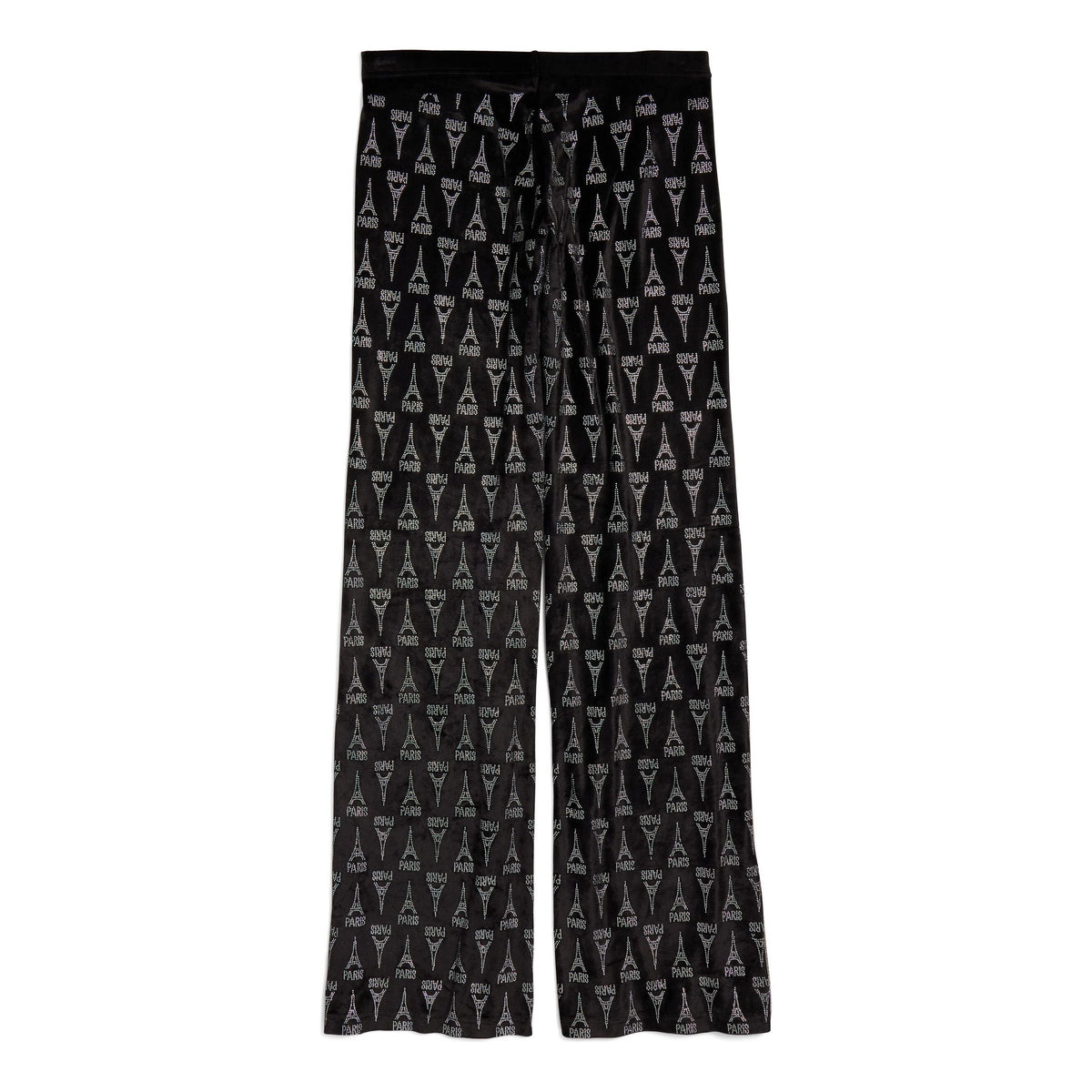 (WMNS) Balenciaga Paris Elastic Pants 'Black' 806204TRVJ11000