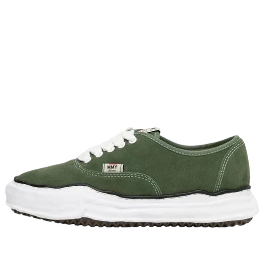 Maison MIHARA YASUHIRO Baker OG Sole Suede Low 'Green' A11FW720-GREEN