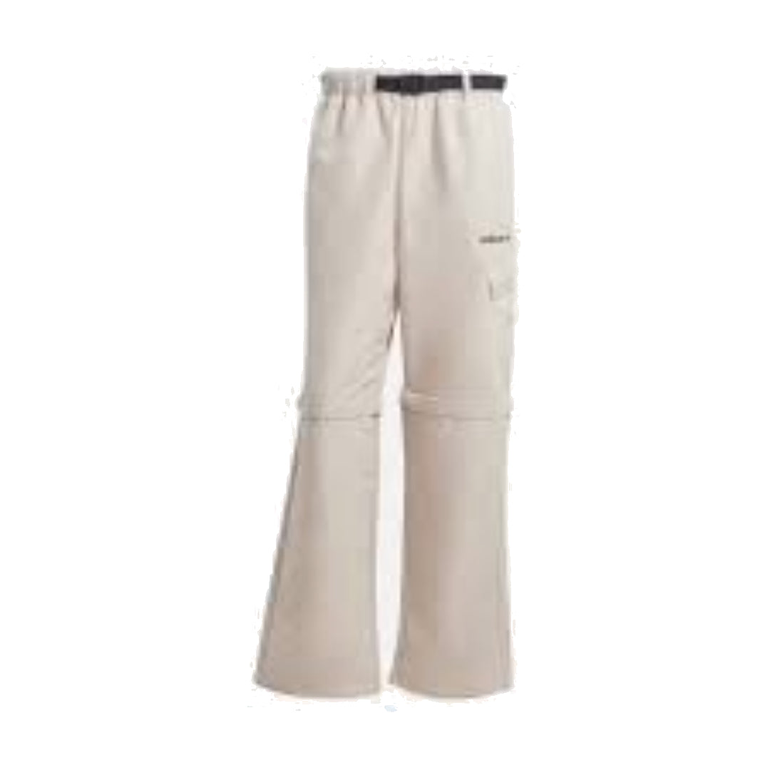 adidas Zip-Off Pants Asia Sizing 'Beige' JD9579
