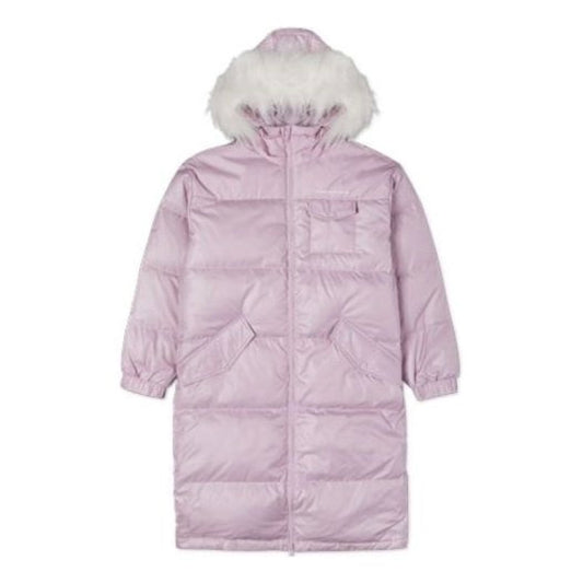 (WMNS) Converse Long Down Jacket Asia Sizing 'Pink' 10021989-A03